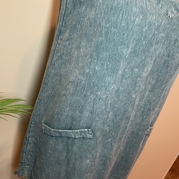 UMGEE distressed chambray dress - Picture 2 of 8